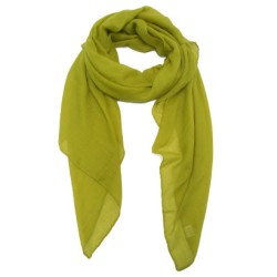 Foulard uni "Olive"
