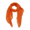Foulard uni "Orange foncé"