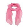 Foulard uni "Rose clair"