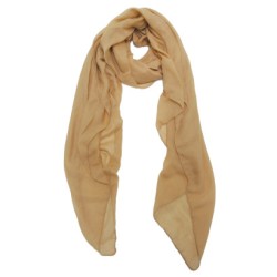 Foulard uni "Sable"