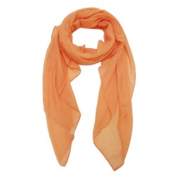 Foulard uni "Terracotta"