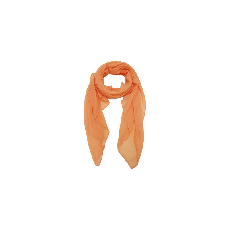 Foulard uni "Terracotta"