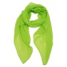 Foulard uni "Vert fluorescent"