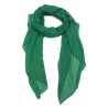 Foulard uni "Vert pomme"