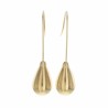 BOUCLES D'OREILLES EN ACIER EN FORME DE GOUTTE