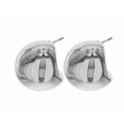 BOUCLES D'OREILLES BOULES MÉTAL
