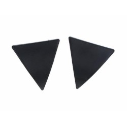 BOUCLES D'OREILLES - TRIANGLE EN MÉTAL