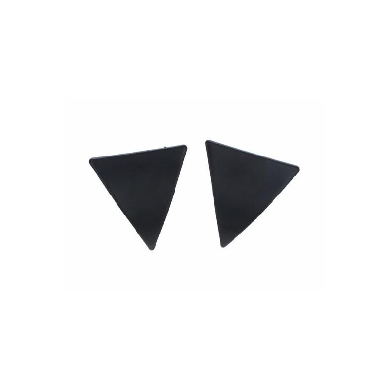 BOUCLES D'OREILLES - TRIANGLE EN MÉTAL