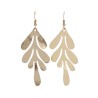 BOUCLES D'OREILLES EN FORME DE FEUILLE
