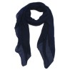 Foulard uni "Bleu marine"