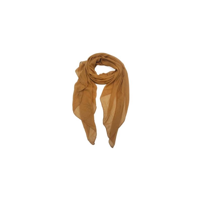 Foulard uni "Camel"