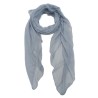 Foulard uni "Gris clair"
