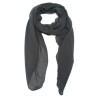 Foulard uni "Gris foncé"